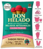 Base para Helado Artesanal Fresa