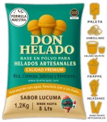 Base para Helado Artesanal Lúcuma